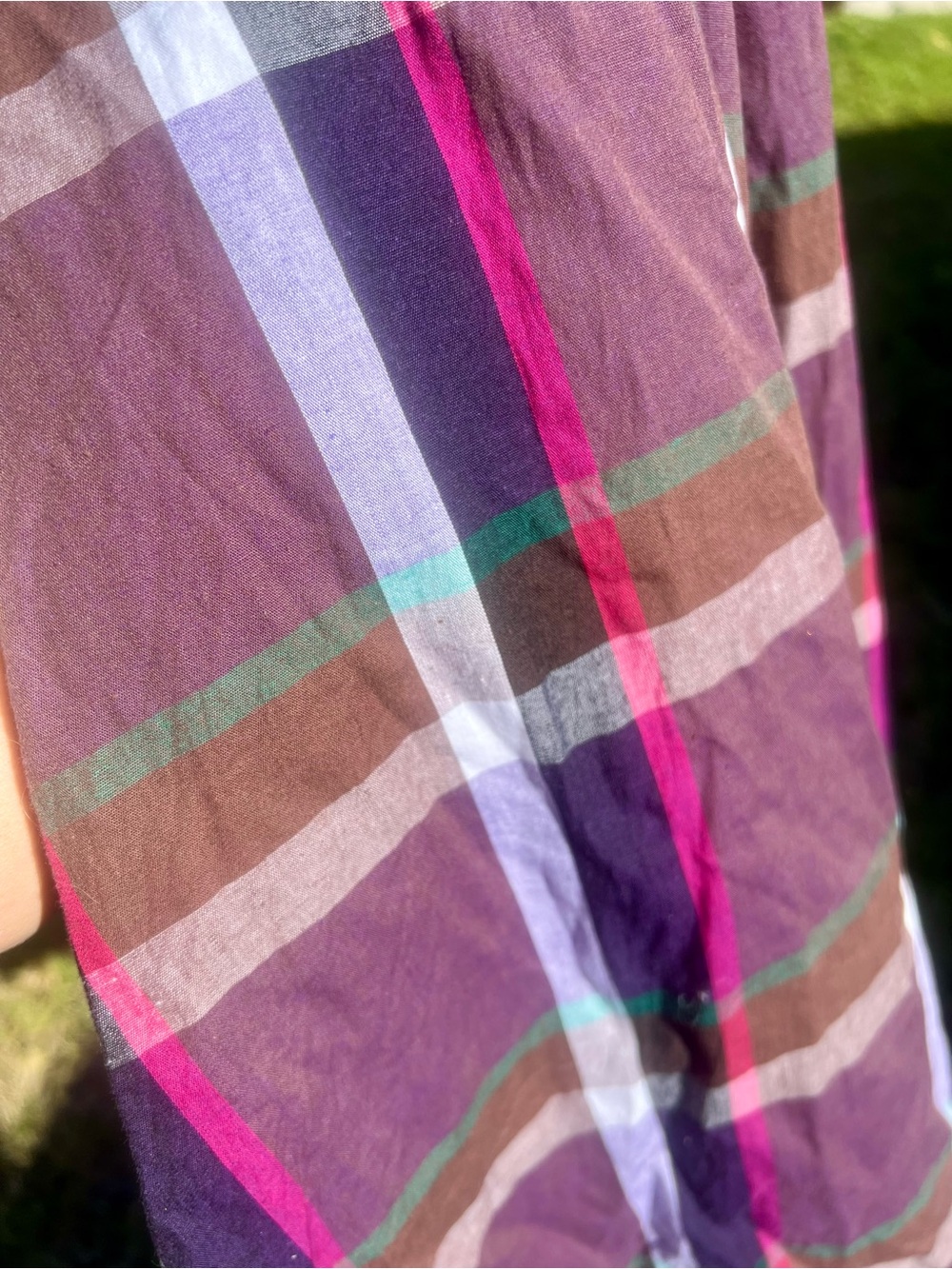 Trashy Diva Purple Plaid Dress - Picture 6 of 6